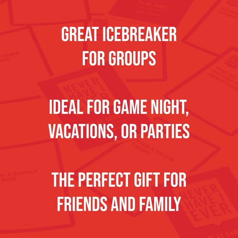 Never Have I Ever | Hilarious Family Card Game with Fun Questions & Crazy Stories | Perfect for Kids, Teens & Adults | Great for Game Nights & Parties | Includes â€œI Haveâ€ & â€œI Have Neverâ€ Paddles! - Image 5